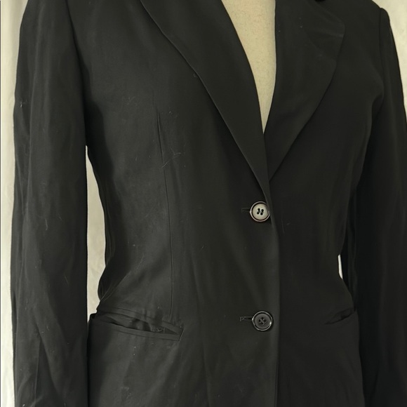 Benetton Classic Black Women's Blazer, size 42 Made in Italy - Picture 4 of 8